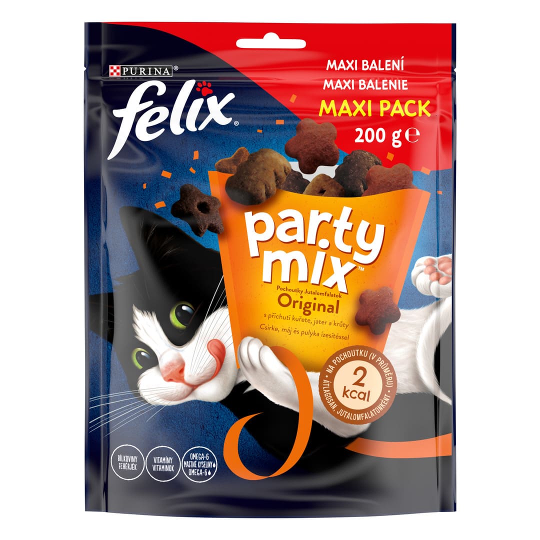Krmivo pro kočky FELIX Party Mix Original 200g