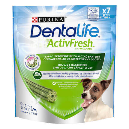 DENTALIFE ACTIVFRESH dog SMALL 7 tyčinek 