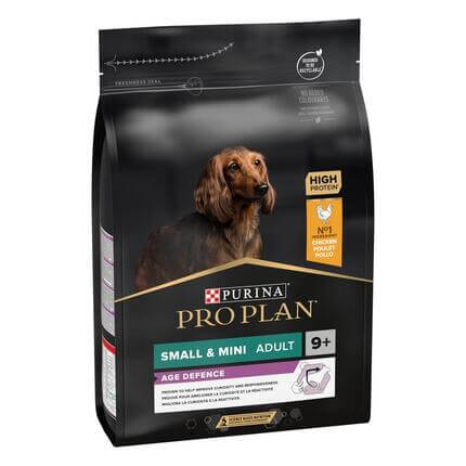 PURINA® PRO PLAN® Small & Mini Adult Dog  9+ Age Defence, kuře