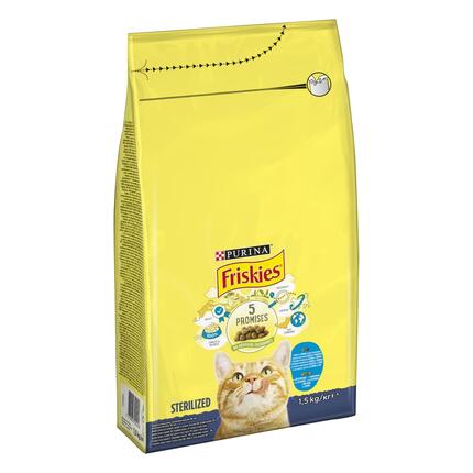 FRISKIES Sterilcat losos se zeleninou