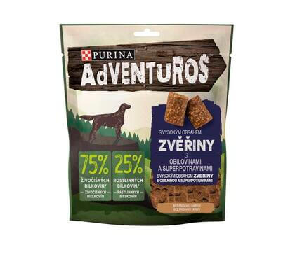 ADVENTUROS s bizoní příchutí a brusinkovou šťávou