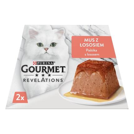 GOURMET Revelations jemná paštika s lososem a omáčkou