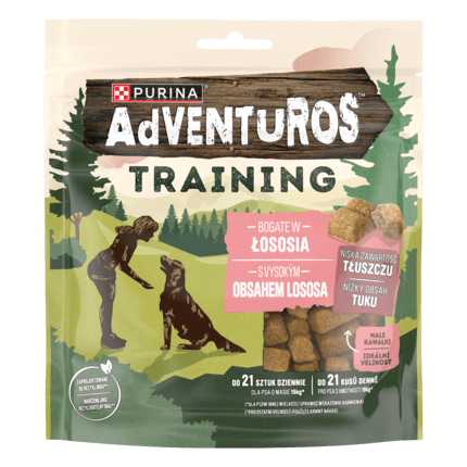 ADVENTUROS Tréninkové pochoutky s příchutí lososa