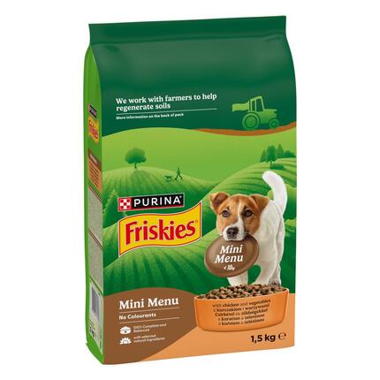 Friskies Mini Menu granule pro psy kuře