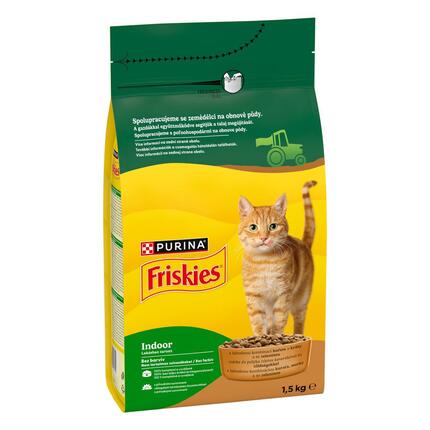 Friskies Indoor granule pro kočky kuře, krůta