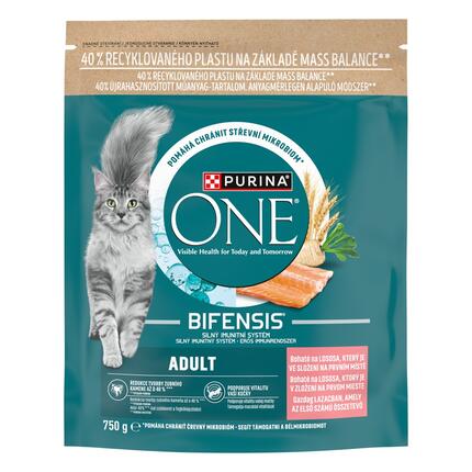 Purina ONE Bifensis Adult granule pro kočky losos