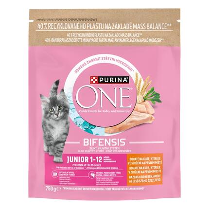 Purina ONE Bifensis Junior granule pro koťata kuře
