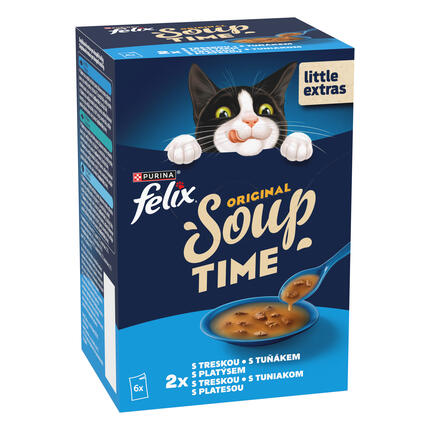 FELIX® Soup (treska/tuňák/platýs) - přední strana