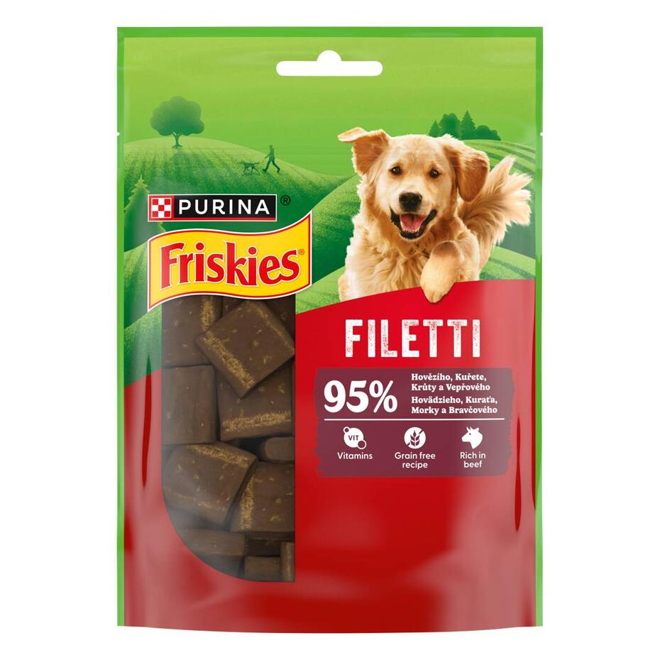 FRISKIES Filetti s hovězím