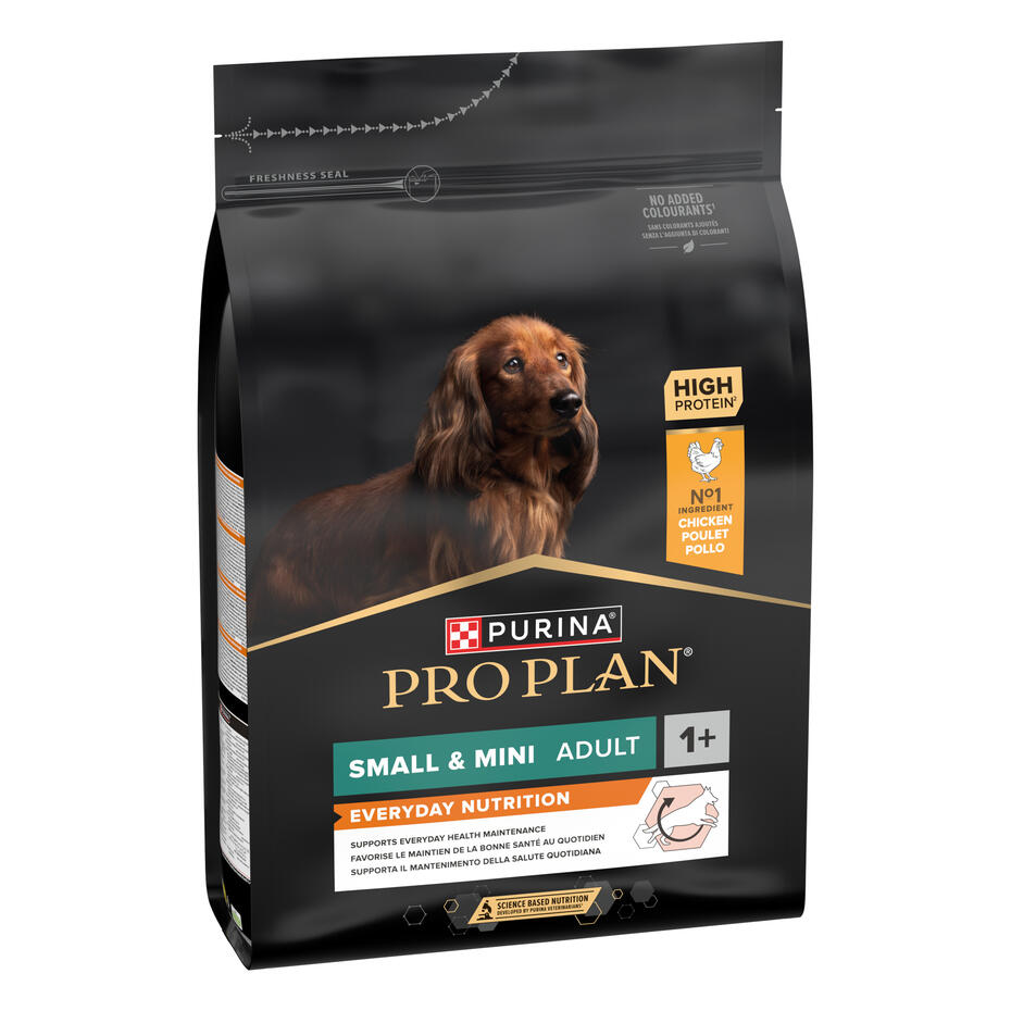 PURINA® PRO PLAN® Small & Mini Adult s EVERYDAY NUTRITION a vysokým obsahem kuřete