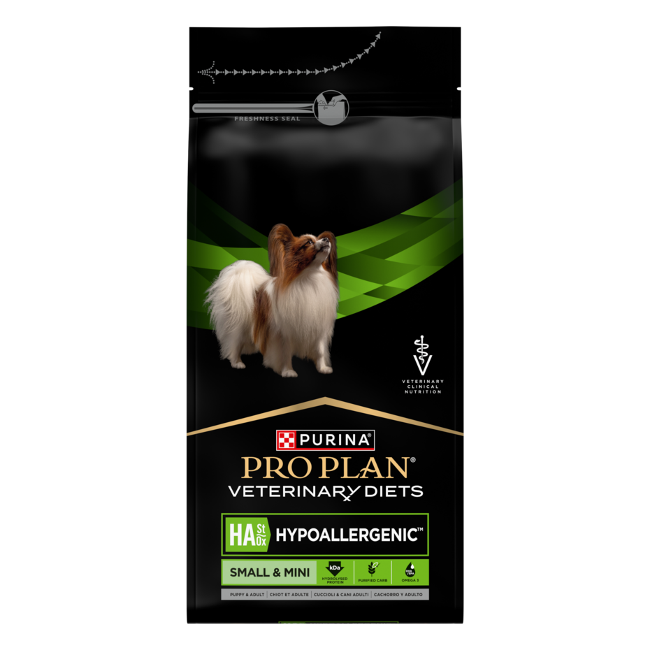 ​PURINA® PRO PLAN® VETERINARY DIETS Canine HA Hypoallergenic Small&Mini, granule pro psy 1,4 kg