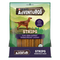 Purina AdVENTuROS Strips s divokou příchutí zvěřiny