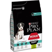 PURINA® PRO PLAN® Medium Puppy s OPTIDIGEST® pro citlivé zažívání, s vysokým obsahem jehněčího