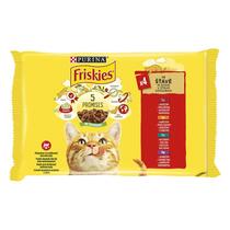 FRISKIES cat multipack kuře, hovězí, jehněčí, kachna 