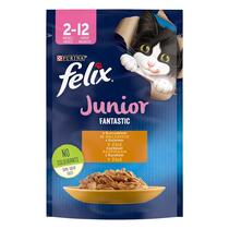 Felix Fantastic Junior s kuřetem v želé 85 g