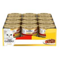 GOURMET GOLD hovězí a kuře v omáčce