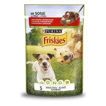 FRISKIES dog adult hovězí ve šťávě