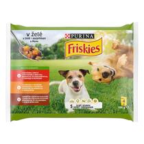 FRISKIES dog adult multipack hovězí/kuře/jehněčí v želé