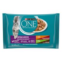 PURINA ONE Multipack DIFFICULT APPETITE minifiletky s kuřetem