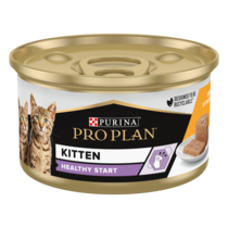 PRO PLAN KITTEN HEALTHY START kuře v paštice 24x85g, konzerva 