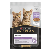 PURINA® PRO PLAN® KITTEN Healthy Start, kapsička pro koťata s krůtou ve šťávě
