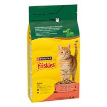 Friskies granule pro kočky hovězí, kuře, zelenina