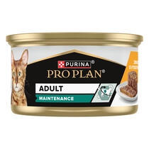 PURINA® PRO PLAN® CAT Adult Maintenance, konzerva s kuřecím v paštice