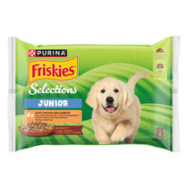 Friskies® kapsičky/konzervy pro štěňata kuřecí - přední strana obalu