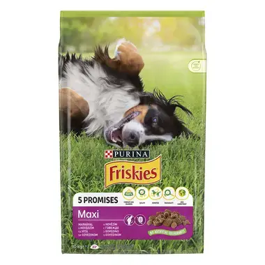 FRISKIES dog adult MAXI hovězí
