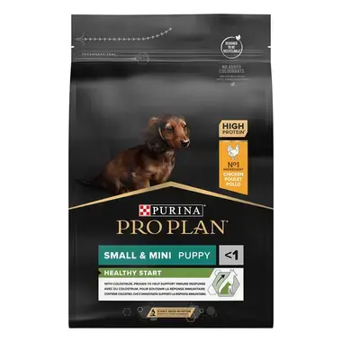 PURINA® PRO PLAN® Small & Mini Puppy s OPTISTART® a vysokým obsahem kuřete