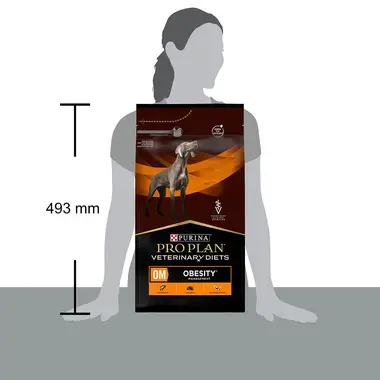 PURINA® PRO PLAN® VETERINARY DIETS Canine OM Obesity Management, granule pro psy