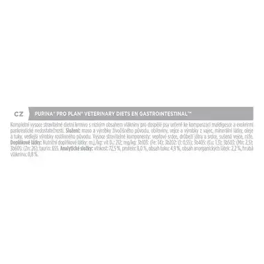 PURINA® PRO PLAN® VETERINARY DIETS Canine EN Gastrointestinal, konzervované krmivo pro psy