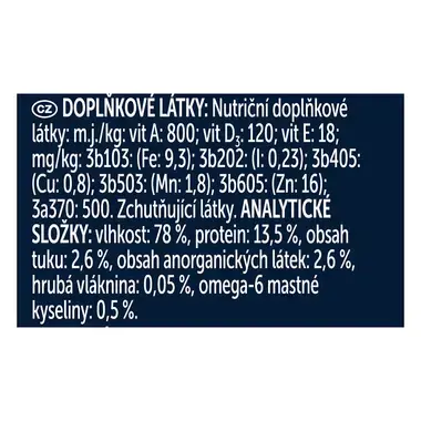 Felix® Tasty Shreds s hovězím, kuřetem, kachnou, krůtou ve šťávě 12x80 g