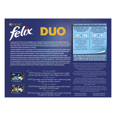 Felix Fantastic Duo multipack lahodný výběr 12x85 g