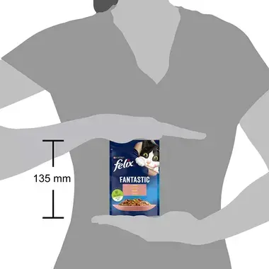 Felix Fantastic s lososem v želé 85 g