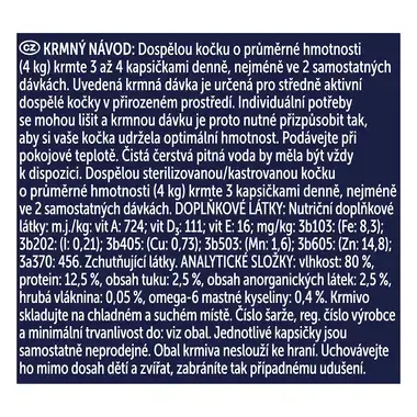 Felix Sensations Sauces multipack s treskou a sardinkami v omáčce 4x85 g