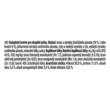 GOURMET GOLD hovězí v omáčce