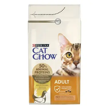 CAT CHOW ADULT kuře a krůta
