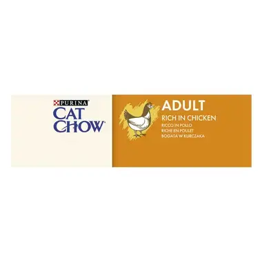 CAT CHOW ADULT kuře a krůta