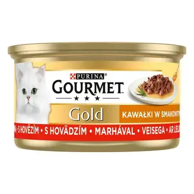 GOURMET GOLD hovězí v omáčce