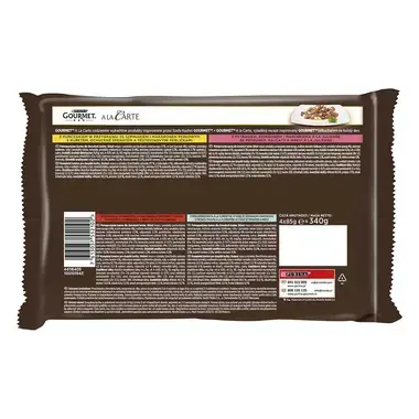 GOURMET A LA CARTE multipack kuře, hovězí-pstruh, treska