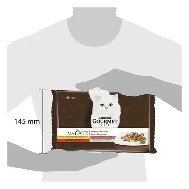 GOURMET A LA CARTE multipack kuře, hovězí-pstruh, treska