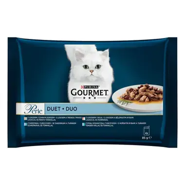 GOURMET PERLE Duo multipack rybí výběr