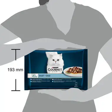 GOURMET PERLE Duo multipack rybí výběr