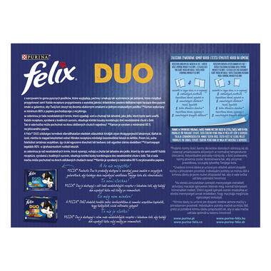 Felix Fantastic Duo multipack lahodný výběr se zeleninou 12x85 g