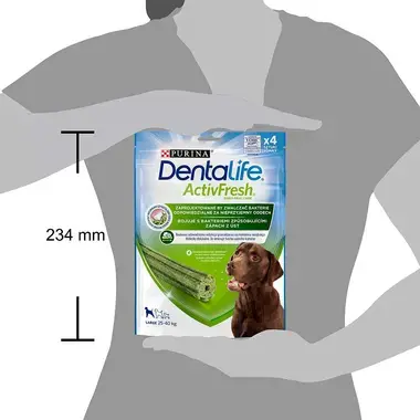 DENTALIFE ACTIVFRESH dog LARGE 4 tyčinky