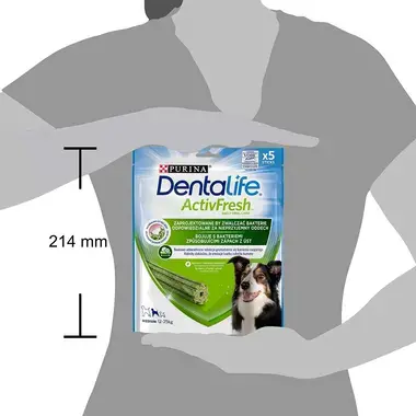 DENTALIFE ACTIVFRESH dog MEDIUM 5 tyčinek