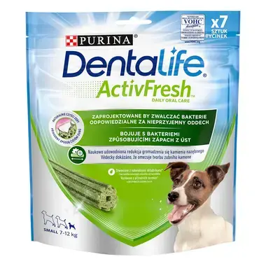 DENTALIFE ACTIVFRESH dog SMALL 7 tyčinek