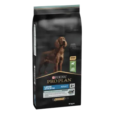 PURINA® PRO PLAN® Large Adult Athletic Dog Sensitive Digestion, jehněčí