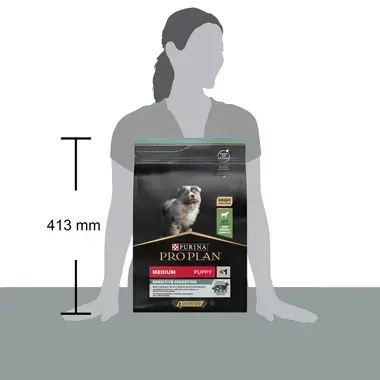 PURINA® PRO PLAN® Medium Puppy Sensitive Digestion, jehněčí